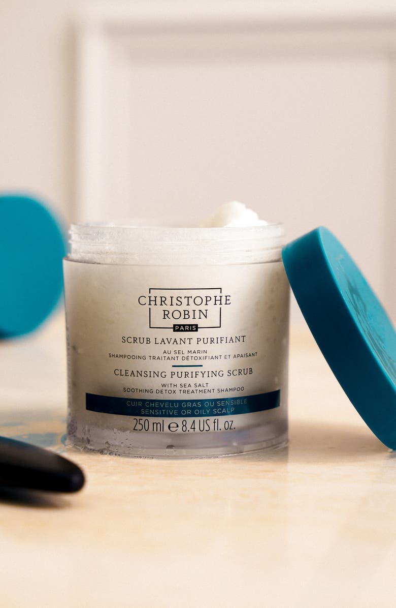 Christophe Robin Cleansing Purifying Scrub with Sea Salt, Alternate, color,