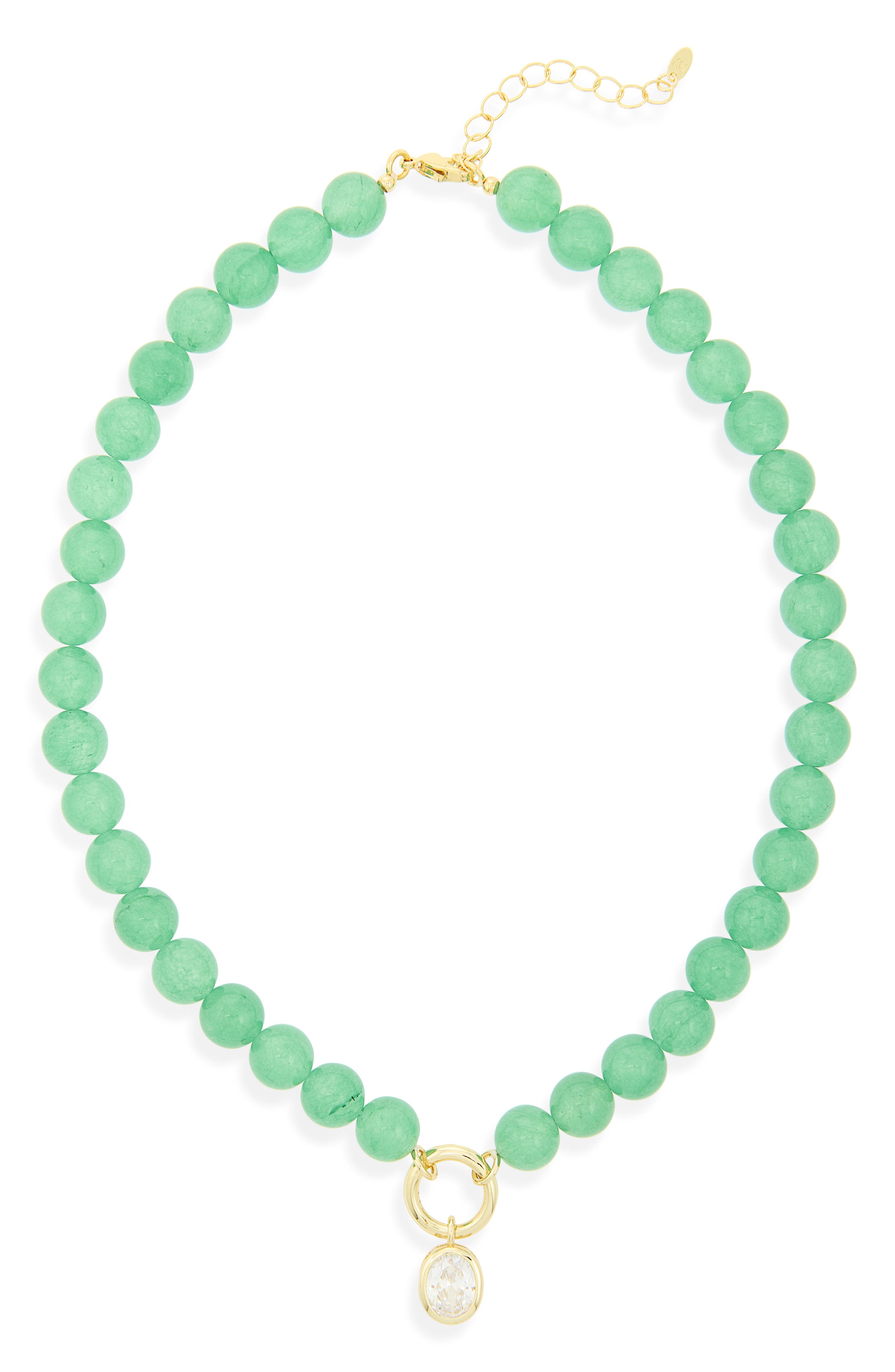 Beaded Pendant Necklace