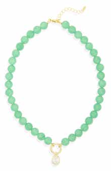 Beaded Pendant Necklace