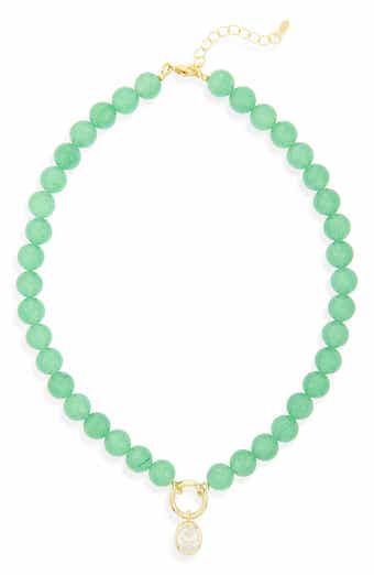 Beaded Pendant Necklace