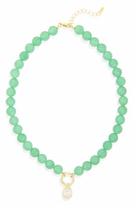 Beaded Pendant Necklace