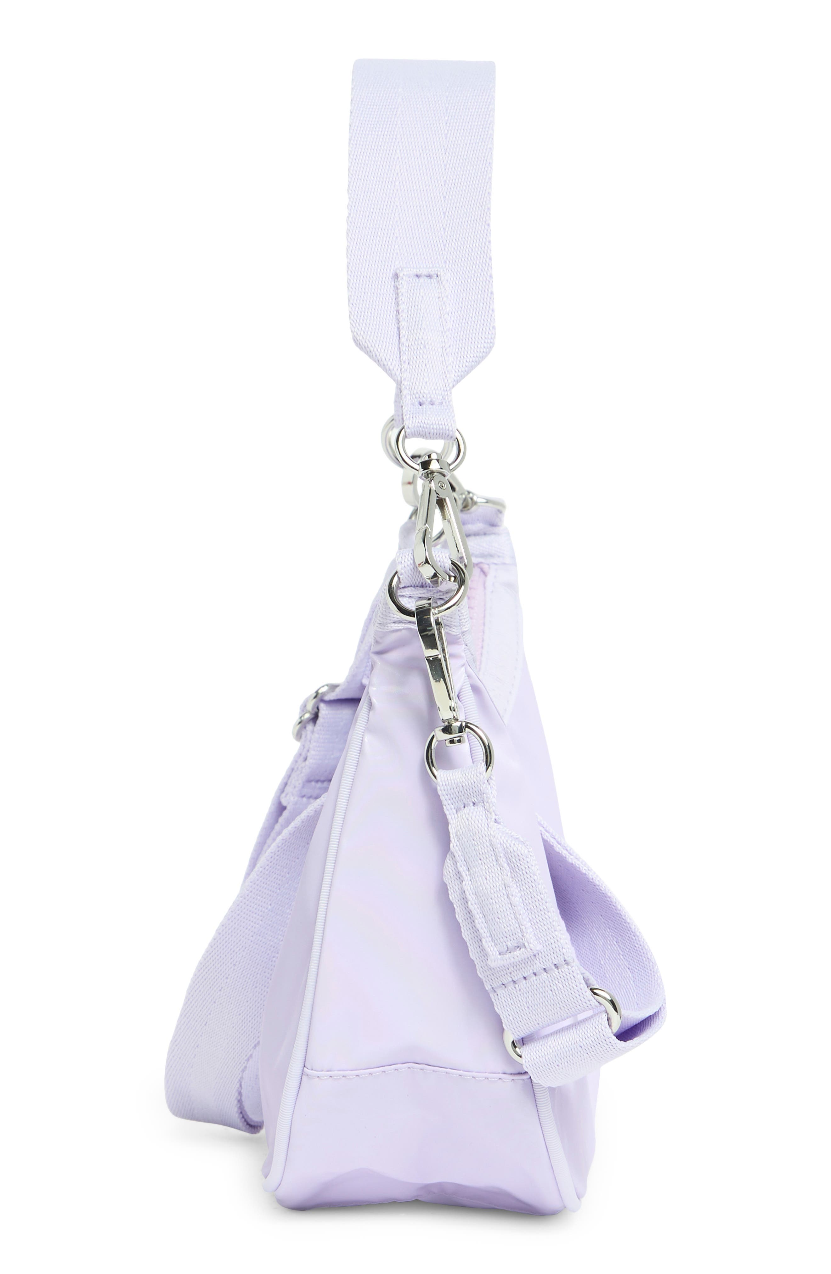 LeSportsac Small Convertible Hobo Bag, Alternate, color, Lilac Shine