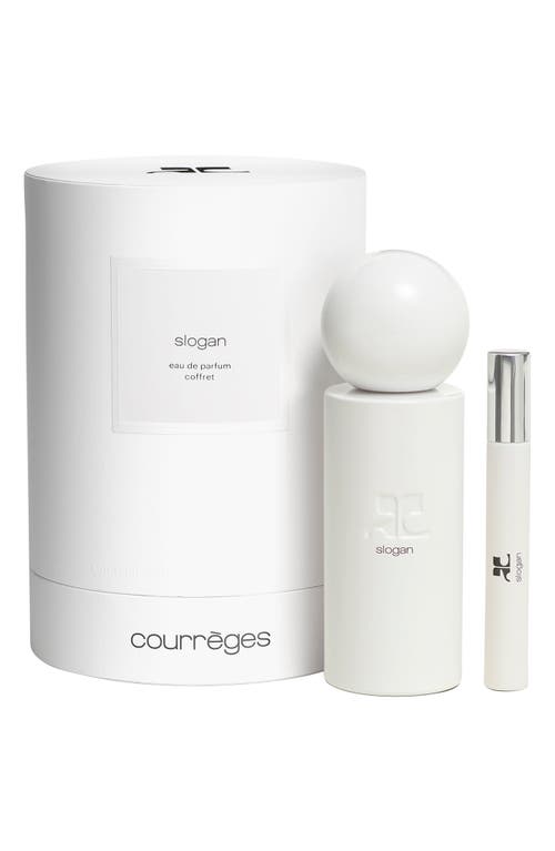 COURRÈGES COURRÈGES SLOGAN EAU DE PARFUM SET $220 VALUE