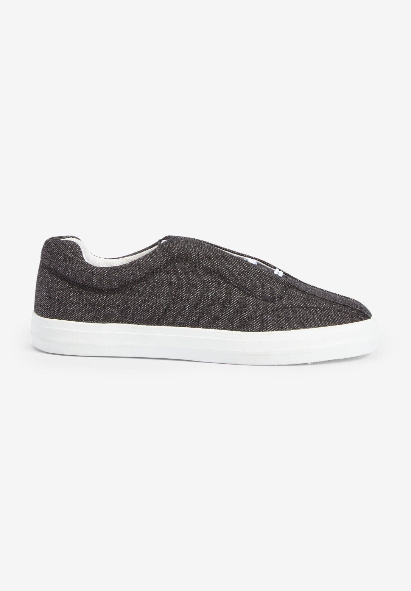 The Bungee Slip On Sneaker, Alternate, color, BLACK