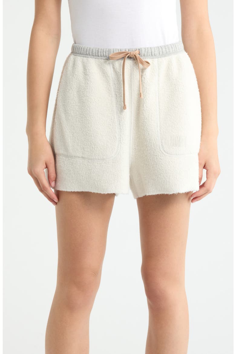 Silksweats™ Reversible Lounge Shorts, Alternate, color, NAPPING DOVE HEATHER
