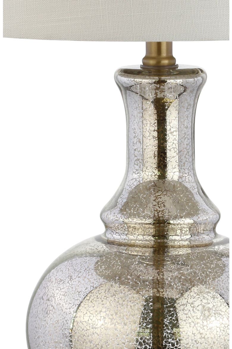 Lavelle 25" Glass LED Table Lamp, Alternate, color, Mercury Silver