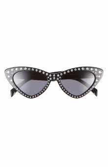Moschino 52mm Cat Eye Sunglasses
