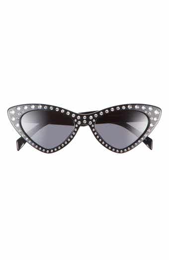 Moschino 52mm Cat Eye Sunglasses
