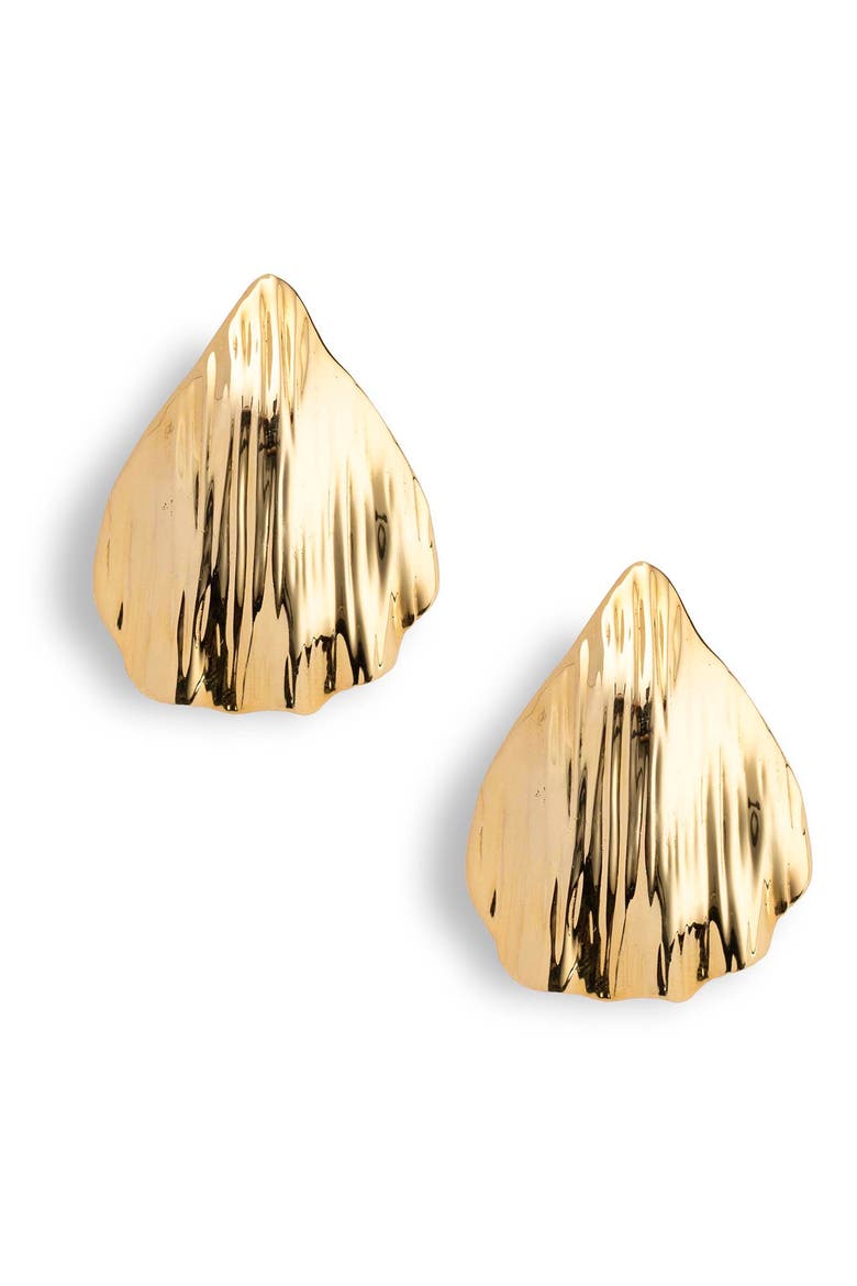 Zaria Oversize Earrings, Main, color, GOLD