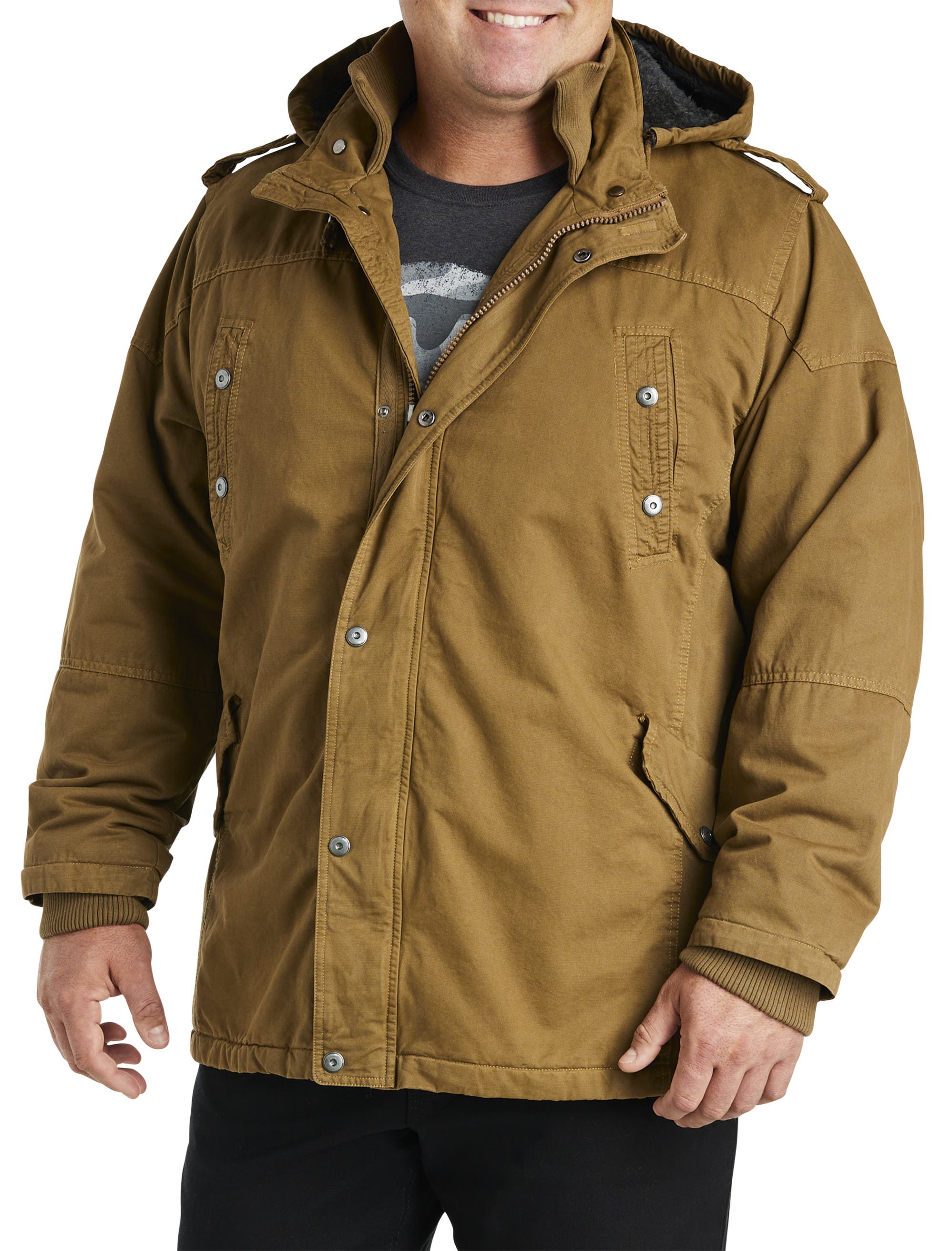 Big & Tall  Patch & Welt Jacket - image 4