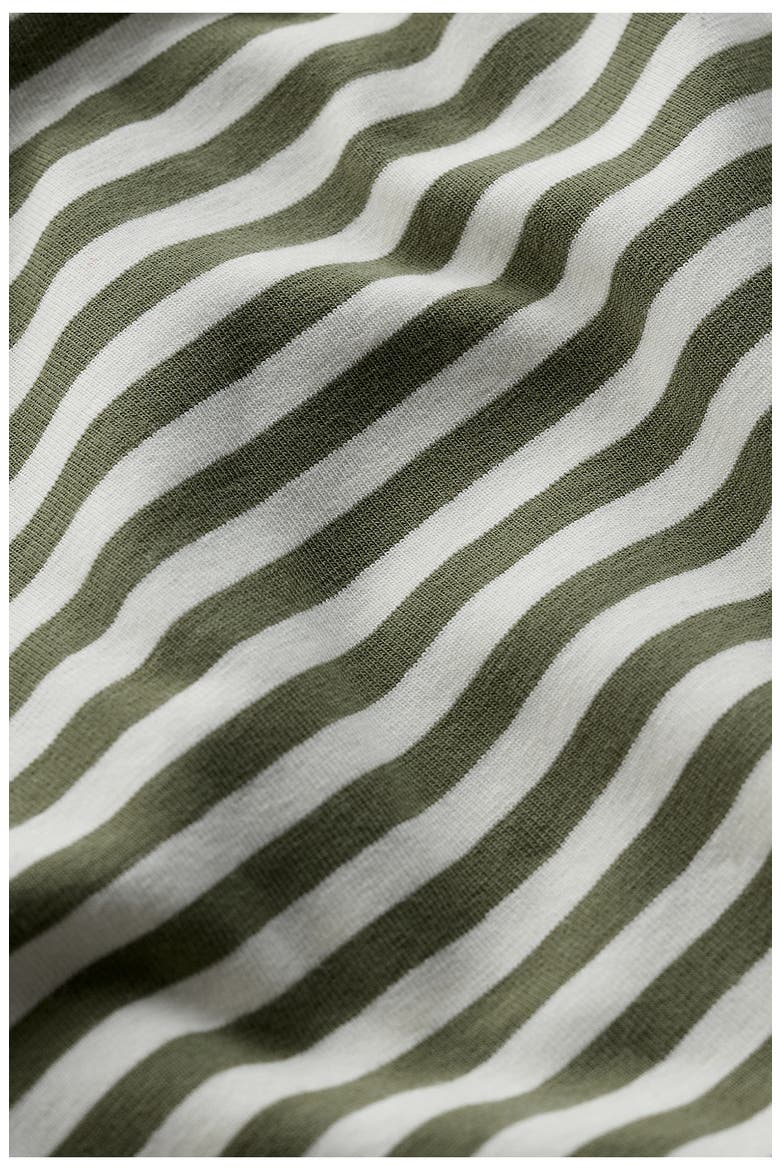Mill Pool Stripe Organic Cotton Swing Dress, Alternate, color, PELLITRAS CYPRESS