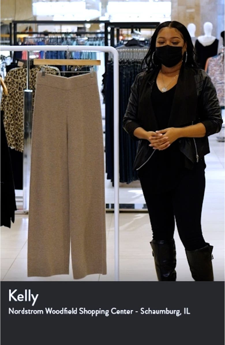 Cashmere Wide Leg Pants, sales video thumbnail