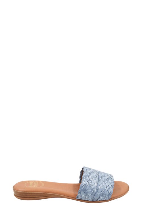 Andre Assous André Assous Nahala Featherweights™ Slide Sandal In Jean