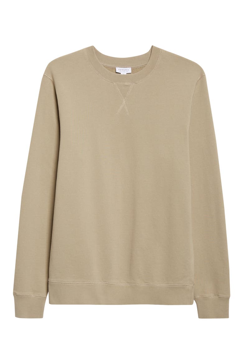 French Terry Sweatshirt, Alternate, color, PISTACHIO