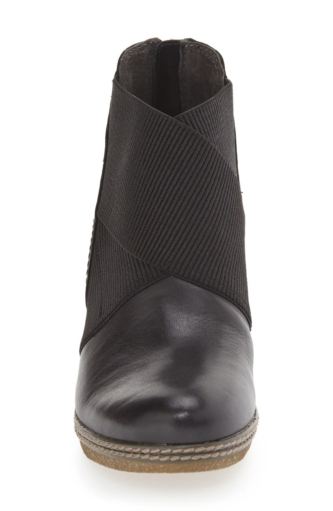 Gabor Block Heel Bootie, Alternate, color, 