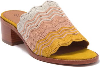 frye cindy wave mule