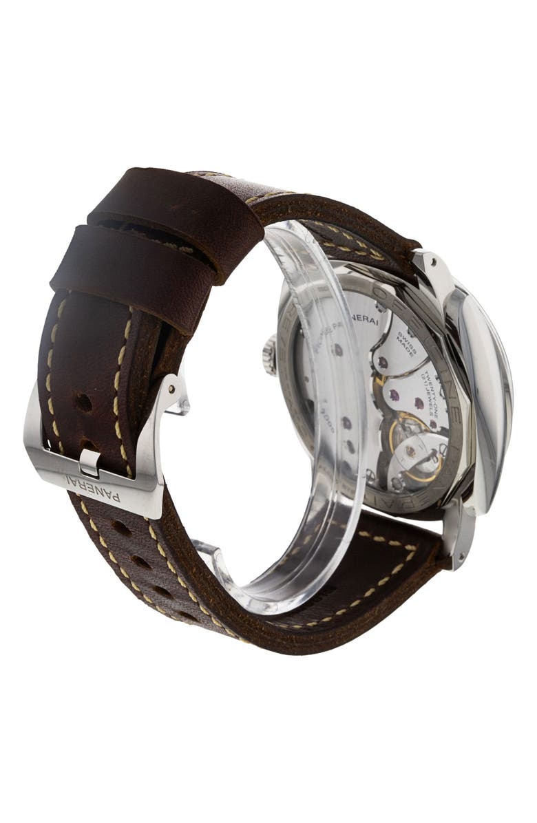 Watchfinder & Co. Panerai Preowned 2020 Radiomir 1940 3 Days PAM00662 Automatic Leather Strap Watch, 47mm, Alternate, color, Brown