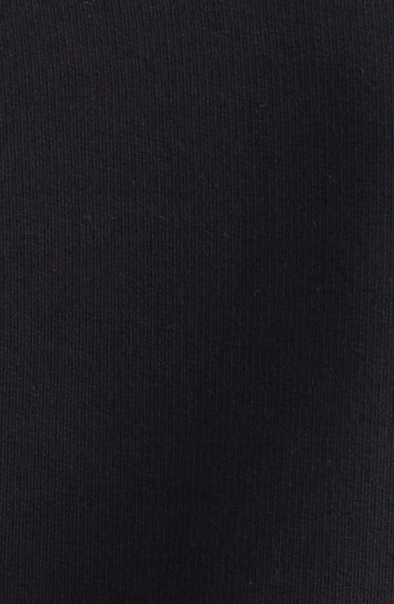 Golden Goose Archibald Star Cotton Crewneck Sweatshirt, Alternate, color, Black