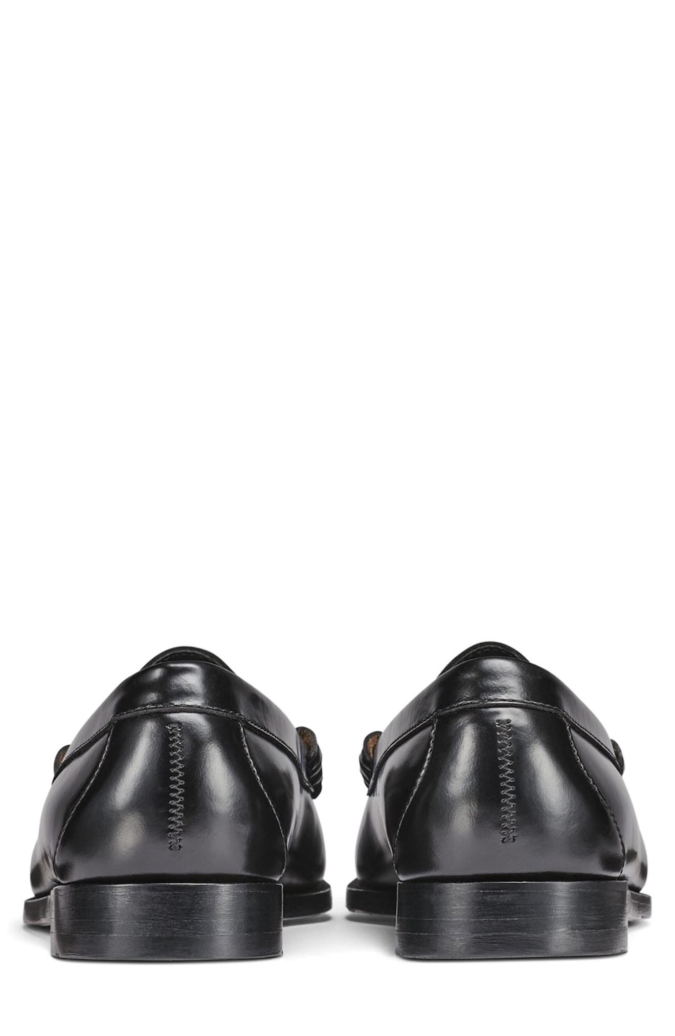 G.H.BASS x Reigning Champ Larson Weejuns Penny Loafer, Alternate, color, Black