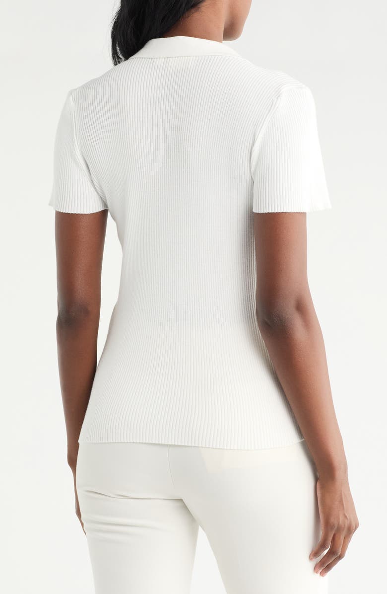 CYRUS Quarter Zip Polo, Alternate, color, Bright White