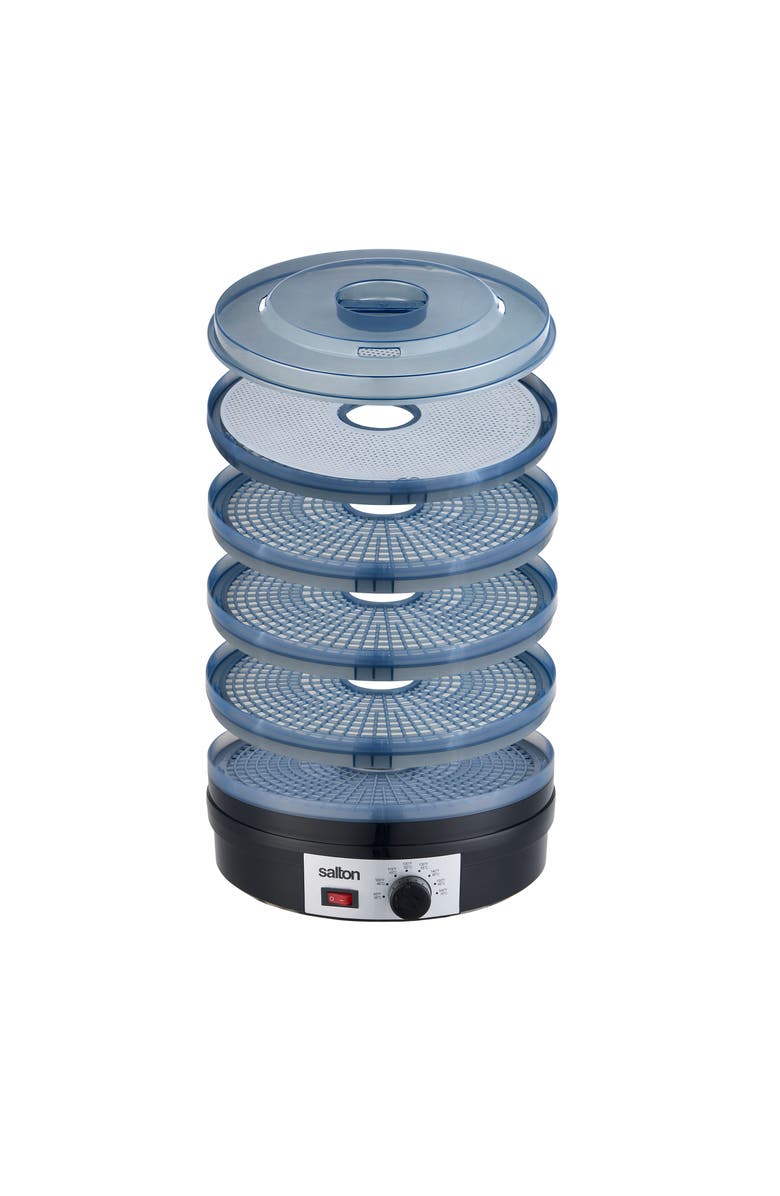 Salton Food Dehydrator - Black, Alternate, color, Black