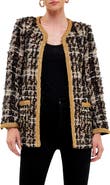 Endless Rose Premium Sequin Tweed Jacket