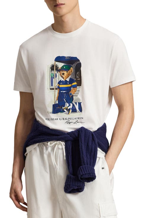 US Open Polo Bear Graphic T-Shirt