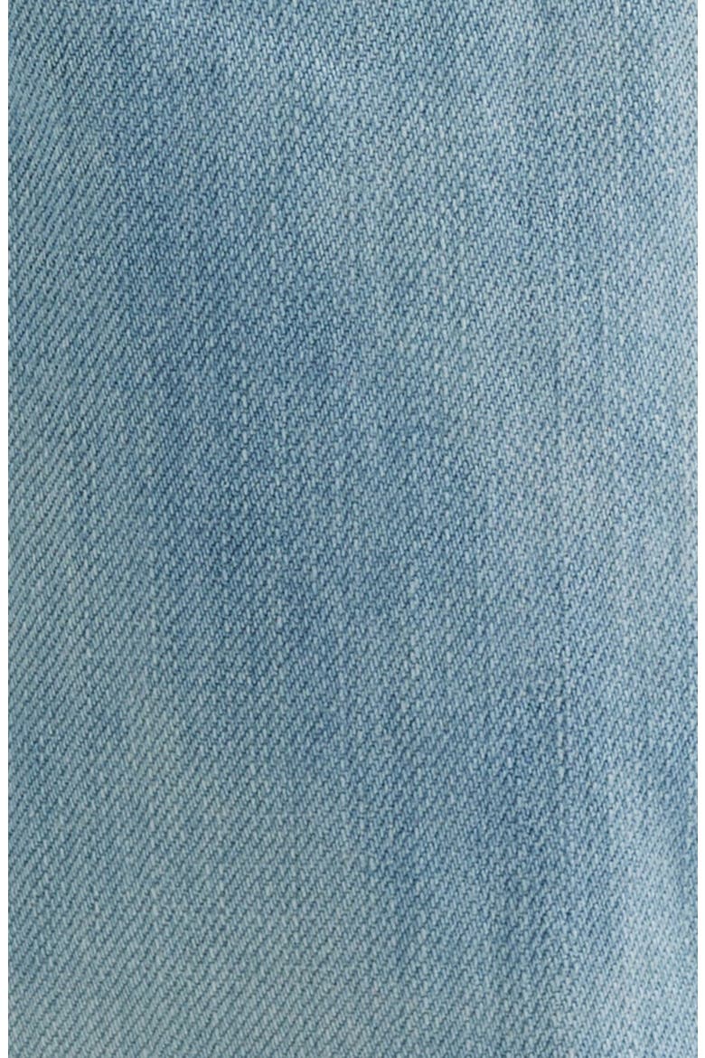 Five Pocket Distressed Slim Straight Leg Jeans, Alternate, color, HEAVLY