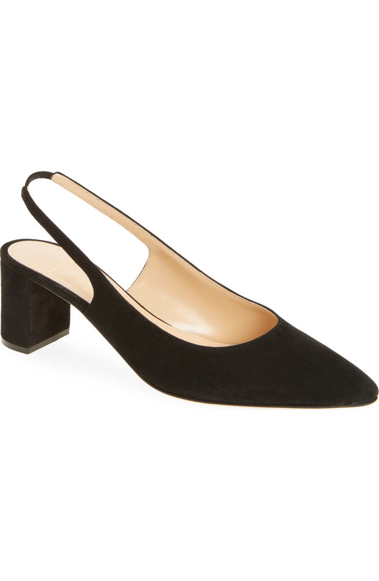 ANN MASHBURN Block Heel Slingback Pump, Main, color,