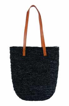 Hamptons Raffia Tote