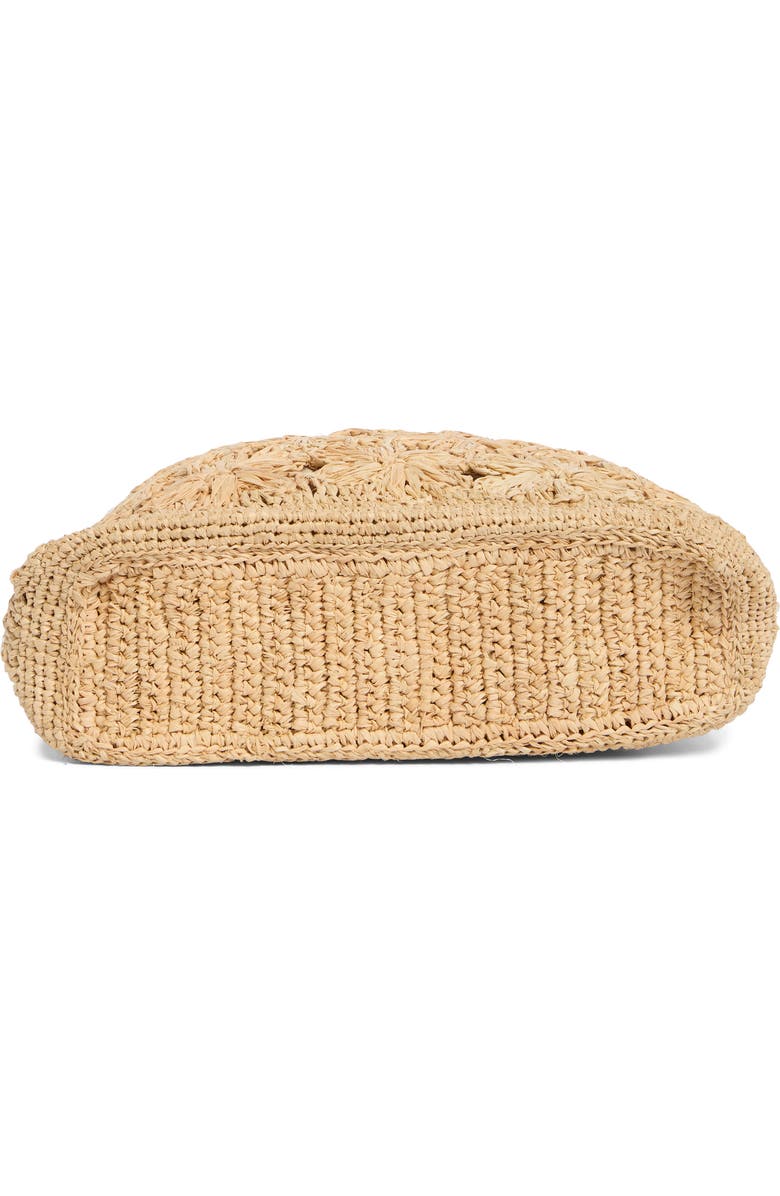 URBAN EXPRESSIONS HANDBAGS Raffia Tote, Alternate, color, Cream