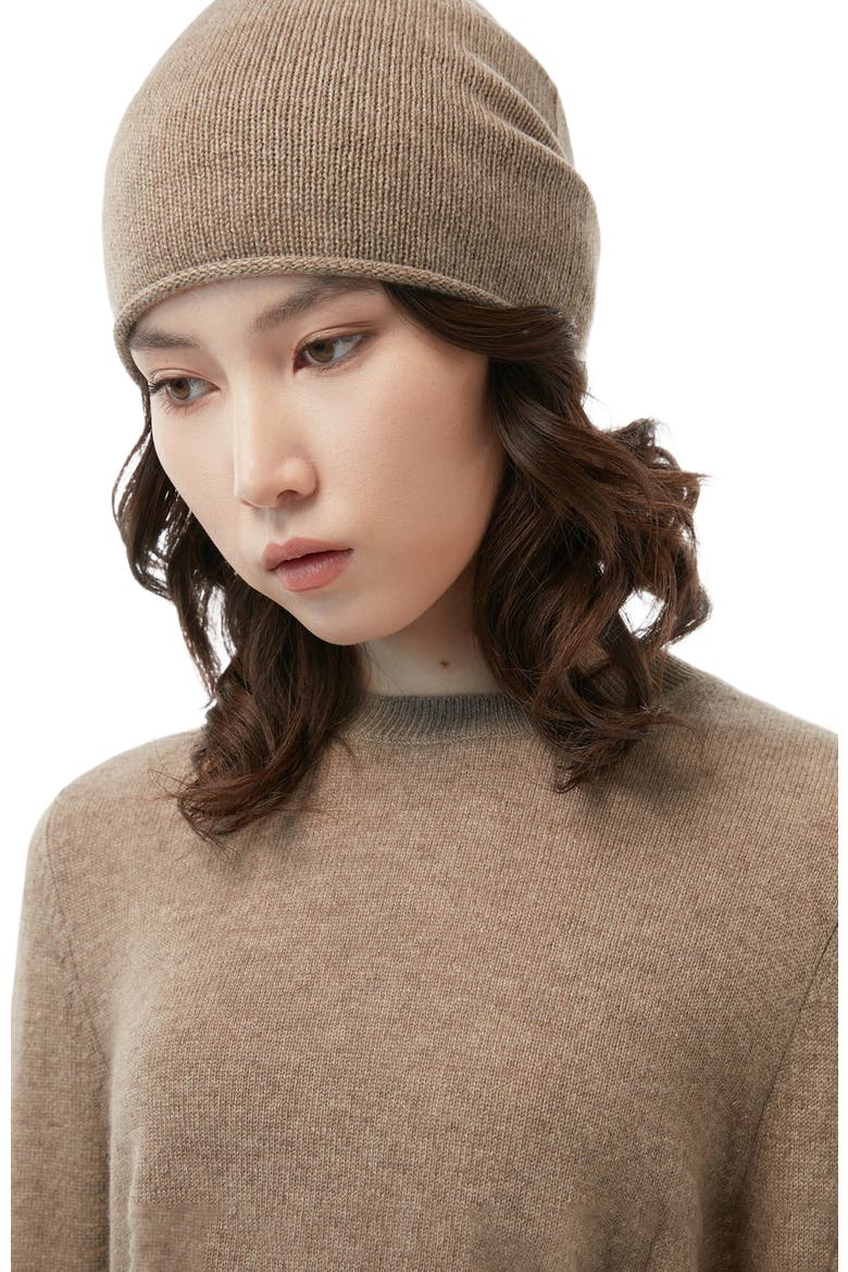 $99 Cashmere Hat & Sweater Set, Alternate, color, taupe