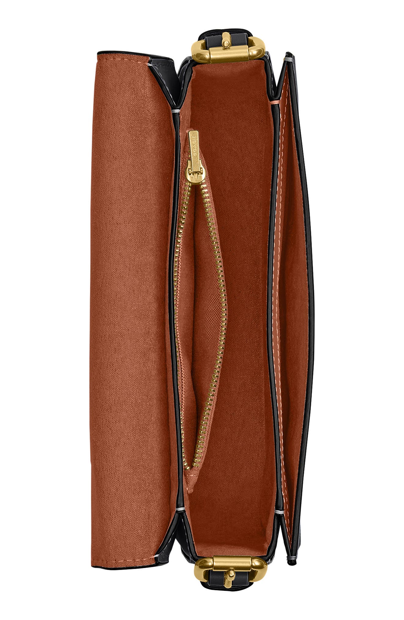 COACH Sage Leather Shoulder Bag, Alternate, color, 