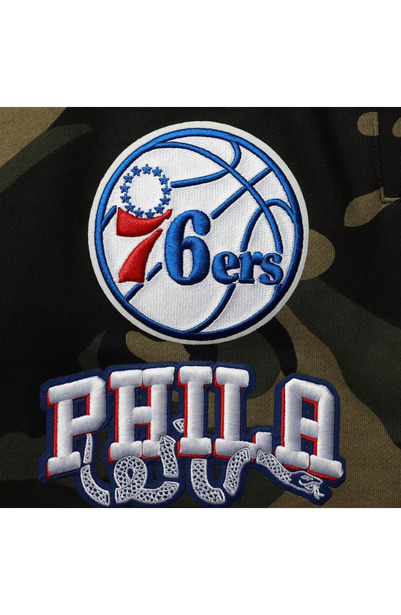 PRO STANDARD Men's Pro Standard Camo Philadelphia 76ers Team Shorts, Alternate, color, Camo