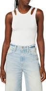 Hudson Jeans Cutout Tank Bodysuit