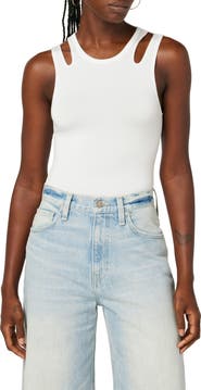 Hudson Jeans Cutout Tank Bodysuit