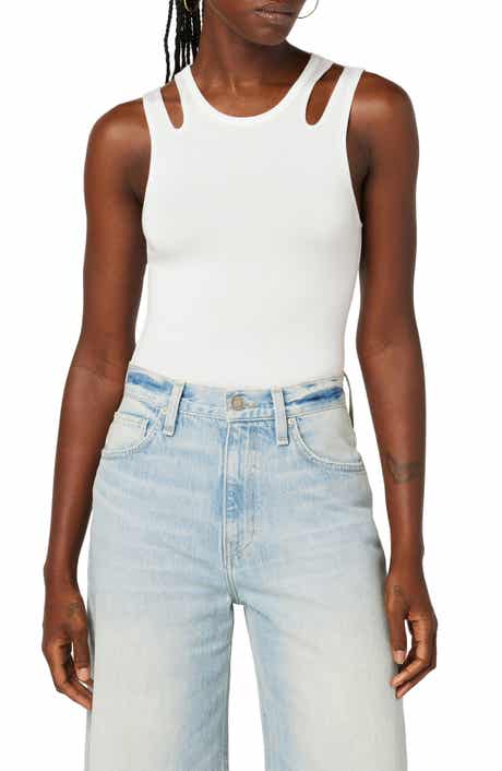 Hudson Jeans Cutout Tank Bodysuit