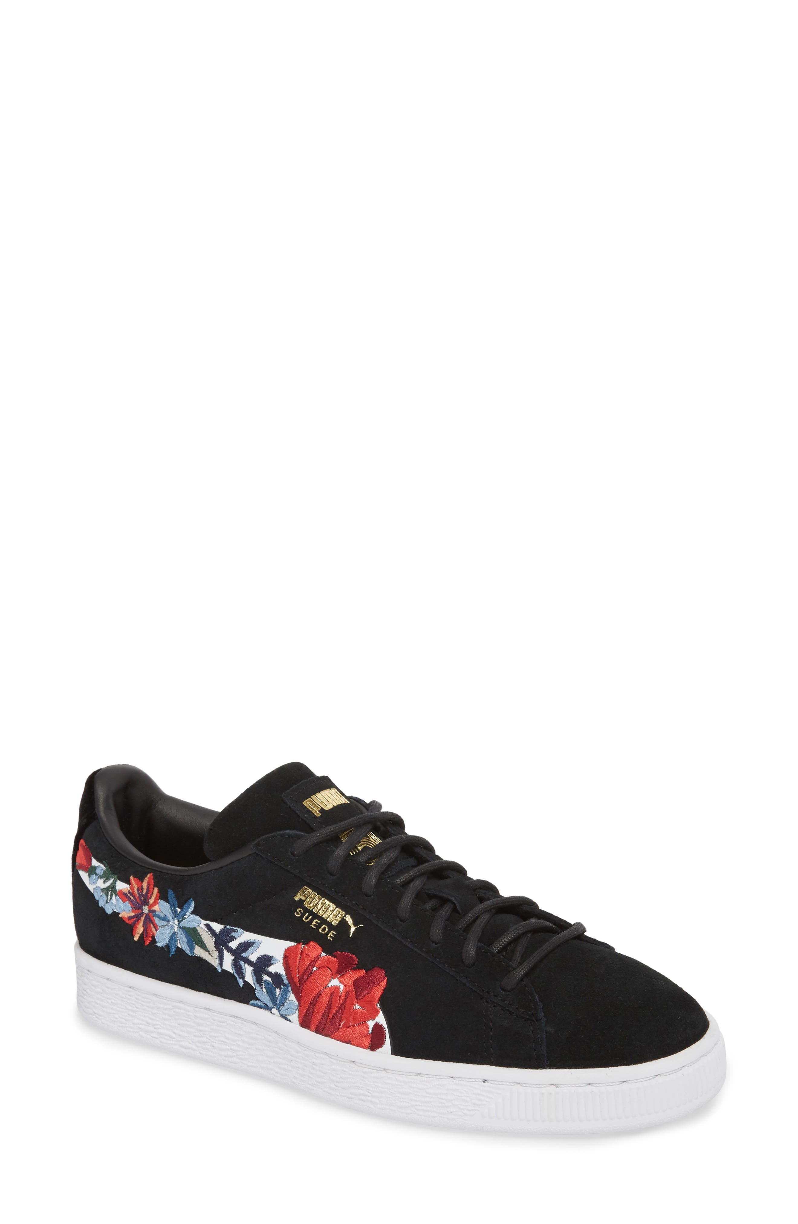 PUMA Suede Hyper Embellished Sneaker, Main, color, 