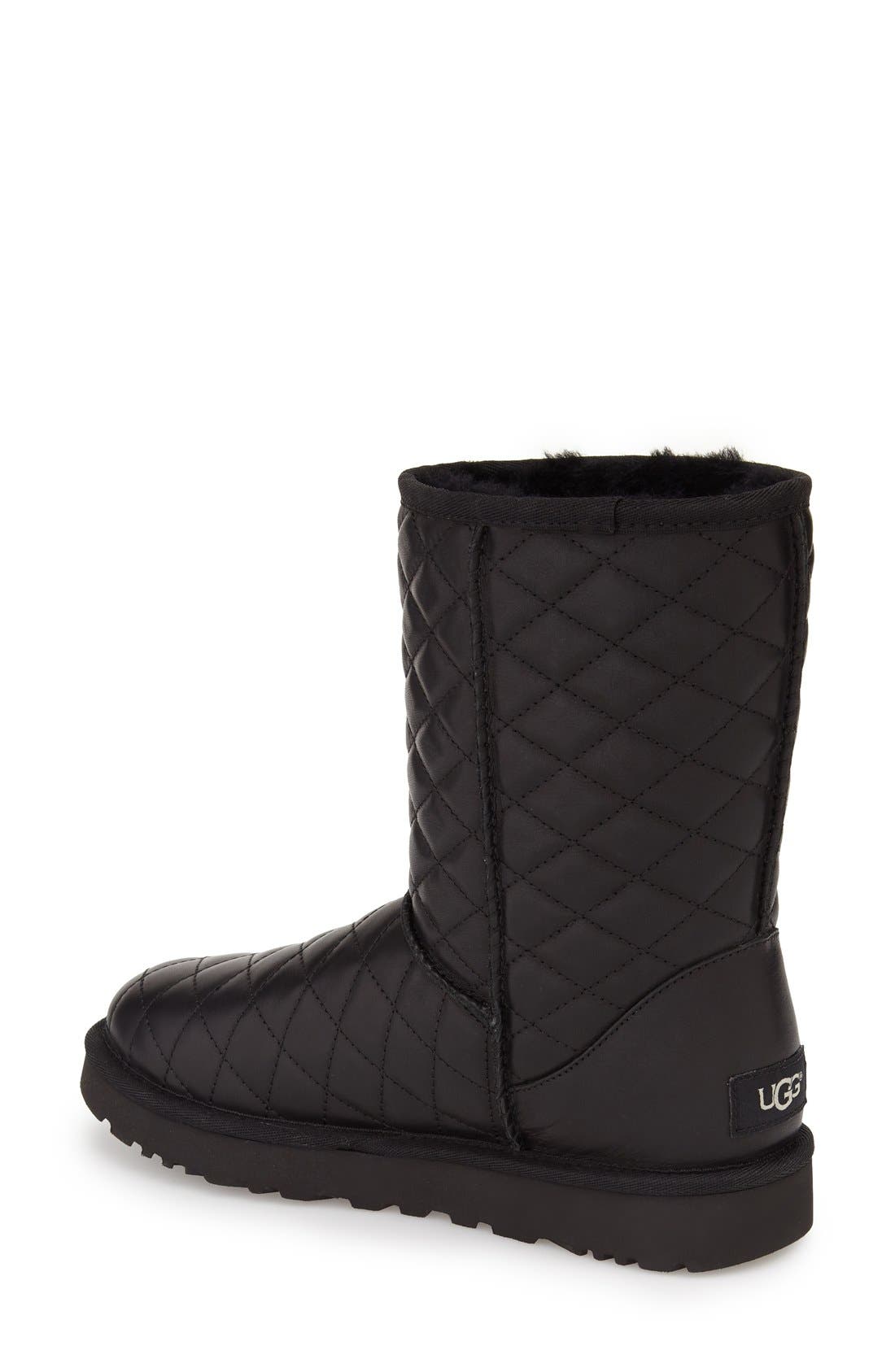UGG<sup>®</sup> Classic Short Quilted Boot, Alternate, color, 