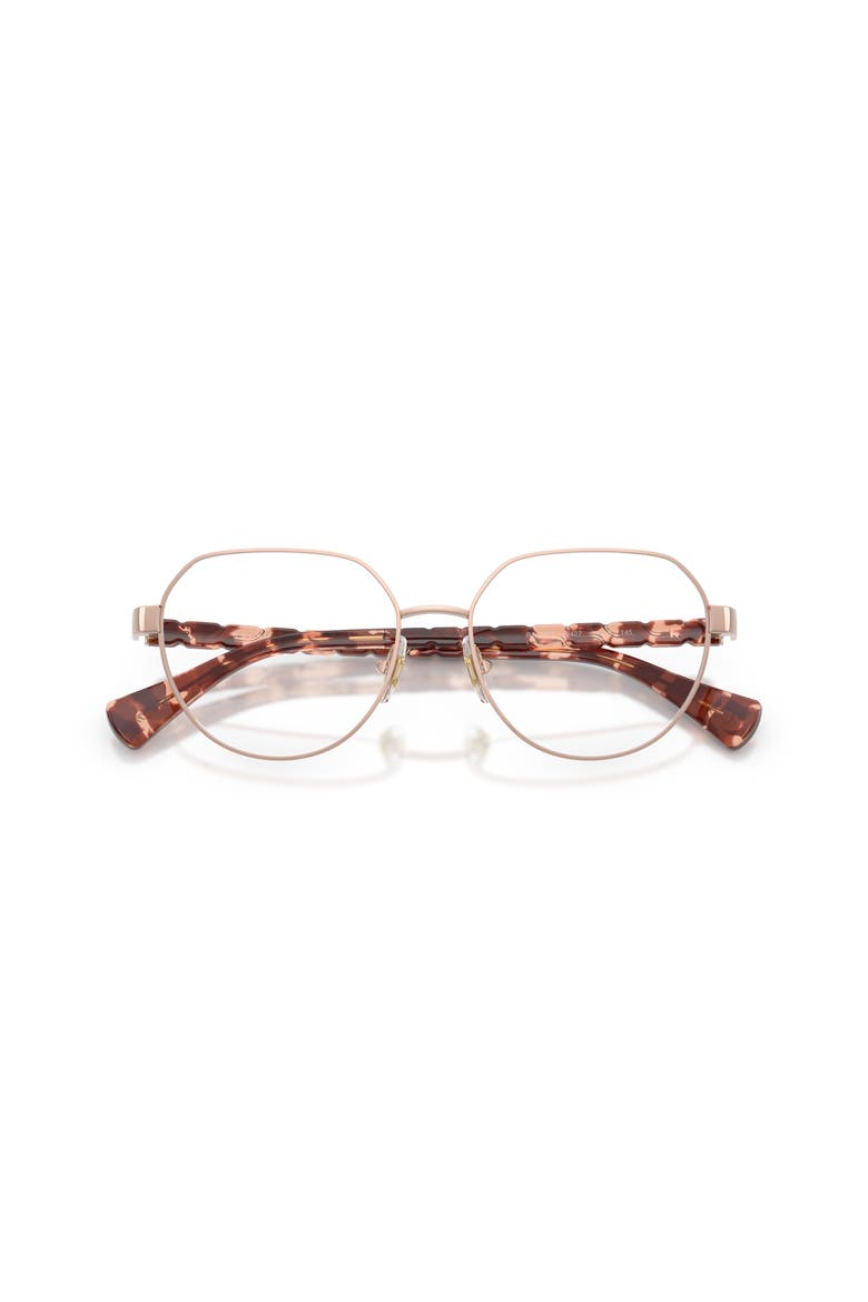 52mm Irregular optical glasses, Alternate, color, Rose Gold