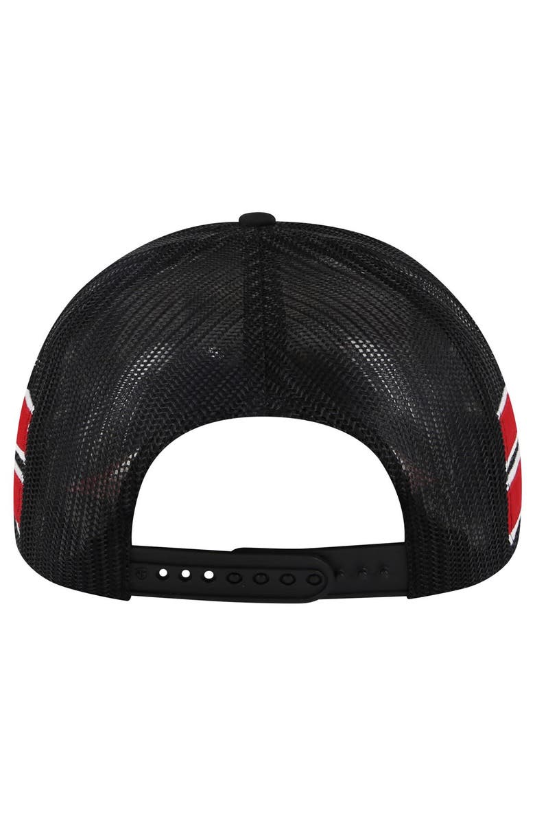 '47 Men's '47 Black Texas Tech Red Raiders Sideband Trucker Adjustable Hat, Alternate, color,