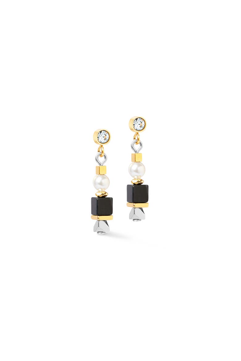 Modern Elegance Spikes Earrings, Alternate, color, Gold