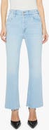 MOTHER Lil Hustler Frayed Ankle Jeans
