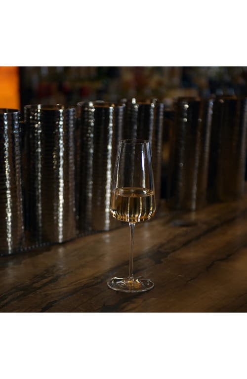 Luigi Bormioli Talismano Set Of 4 Prosecco Glasses In Transparent