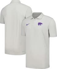 Nike Men's Nike Gray Kansas State Wildcats Sideline Polo