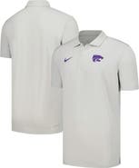Nike Men's Nike Gray Kansas State Wildcats Sideline Polo