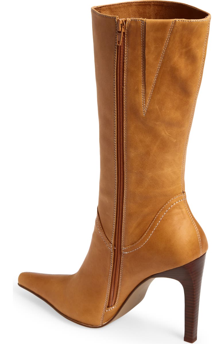 Jeffrey Campbell Dotty Boot, Alternate, color, Orange