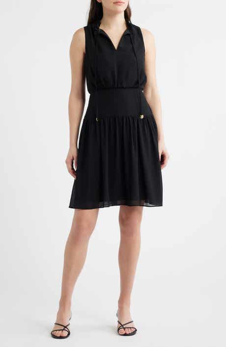 Soufflé Chiffon Sleeveless Dress