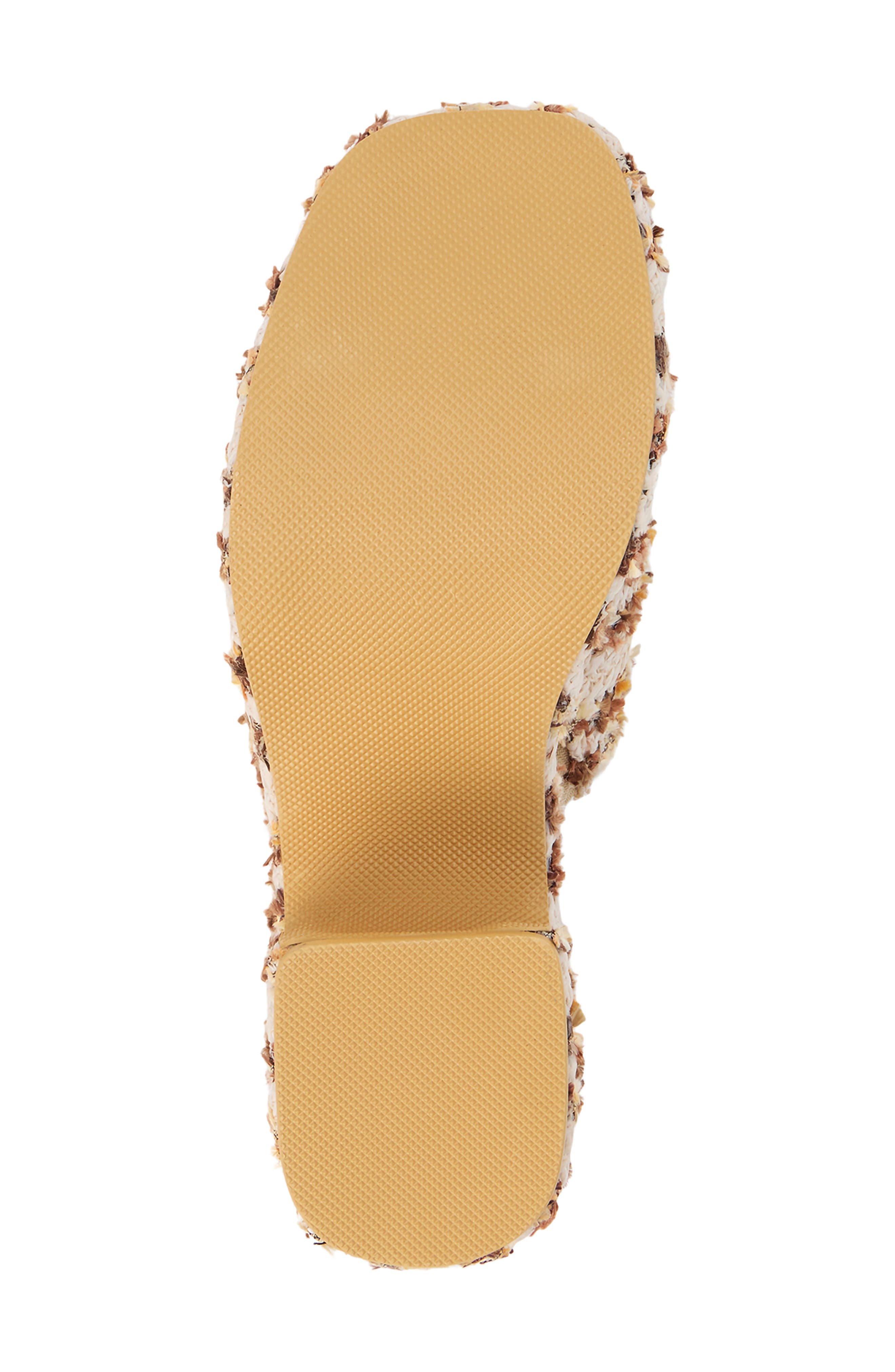 BEACH BY MATISSE Como Platform Sandal, Alternate, color, Natural Multi Raffia