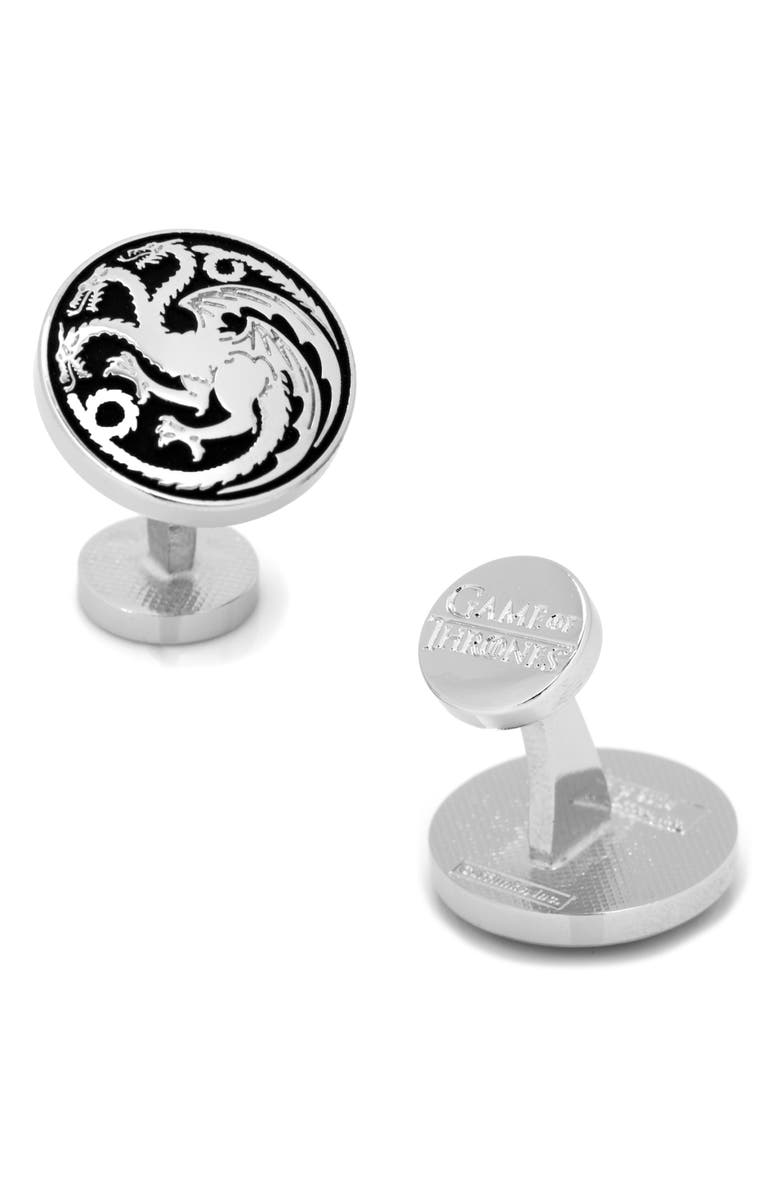 Cufflinks, Inc. House Targaryen Cuff Links, Alternate, color, 